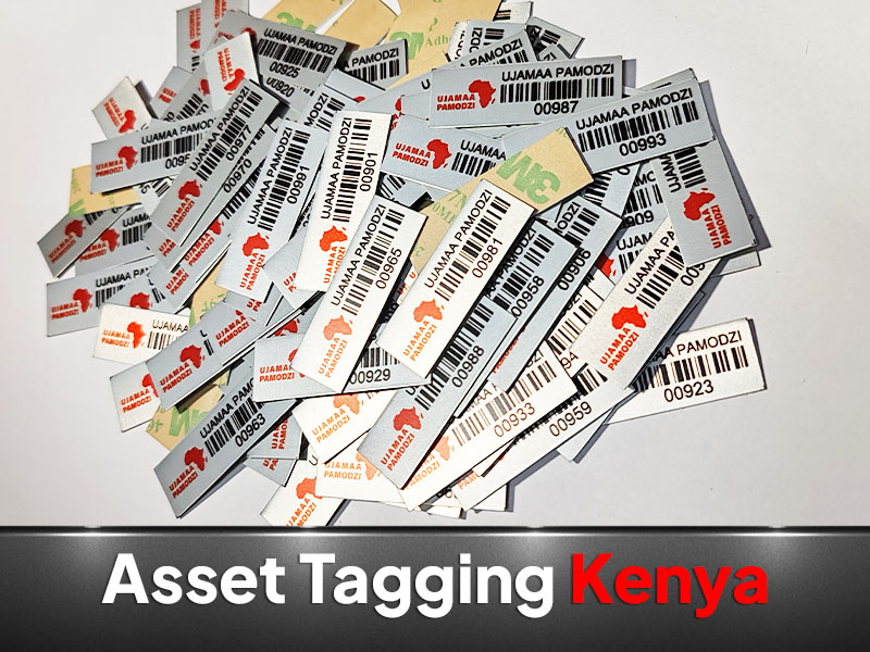 Aluminium Asset Tags, Asset Tagging by VS Kenya Designs